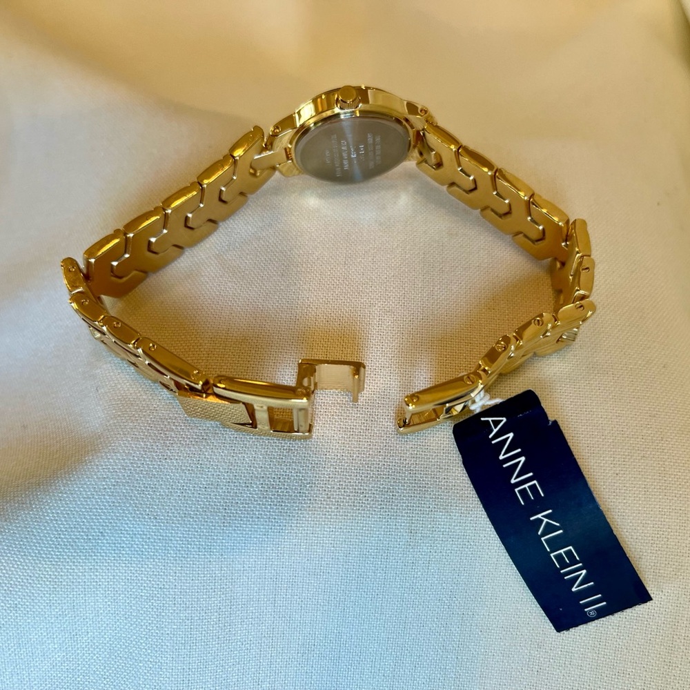 Anne Klein II Gold Quartz Women's Watch - Picture 12 of 16